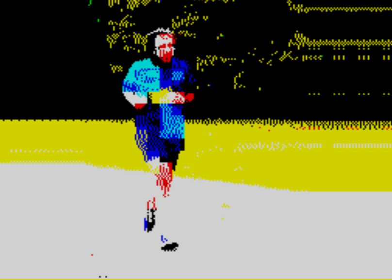 Me, running